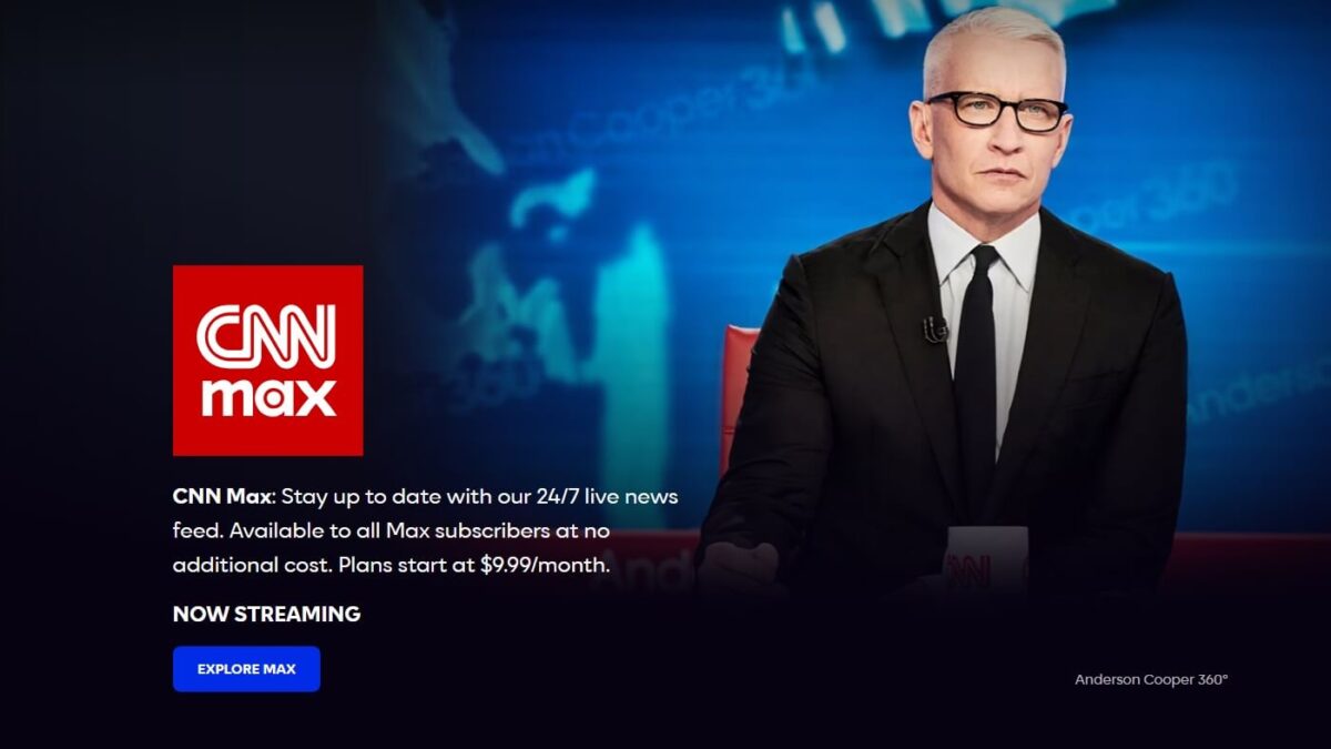 CNN Max Launches In An Open Beta In The U.S. Offering 24/7 Live News Streaming