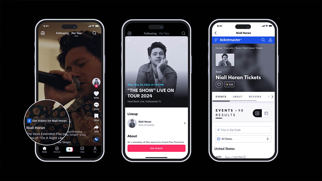 TikTok and Ticketmaster expand partnership across 20+ countries