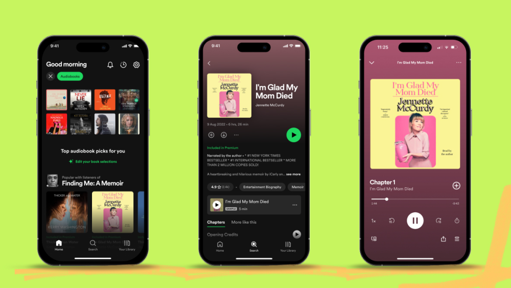 Spotify Premium Listeners in Canada, Ireland, and New Zealand Can Soon Access More Than 250,000 Audiobooks