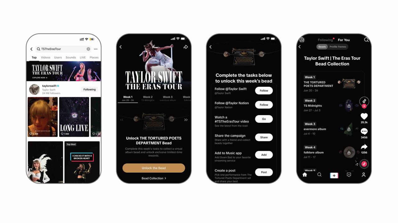 TikTok Expands Taylor Swift In-App Experience To Celebrate The Eras Tour Dates