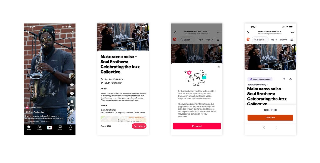 TikTok partners with Eventbrite to simplify event promotion and creation for the global TikTok Community