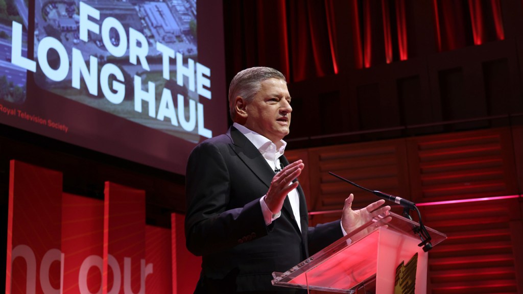 Netflix’s Ted Sarandos Keynote: Royal Television Society London Convention&nbsp;2024