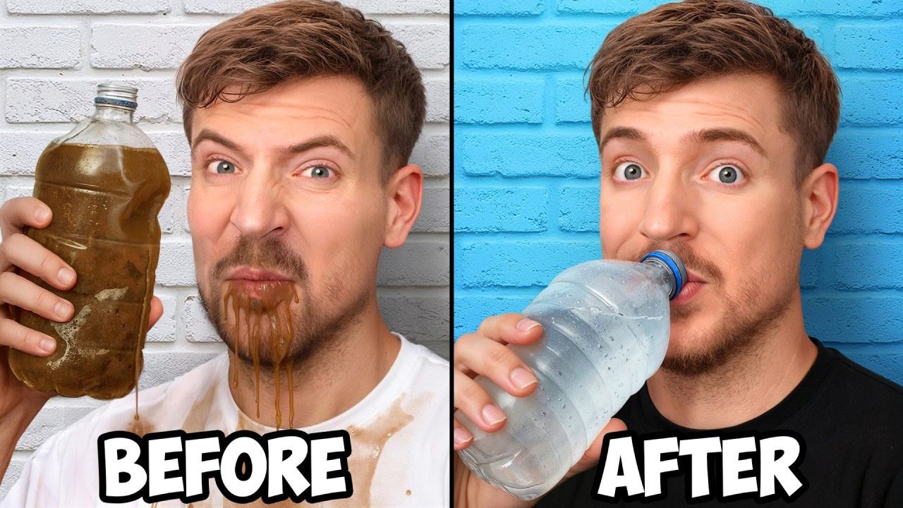 Mark Rober and MrBeast are rallying YouTube creators for #TeamWater