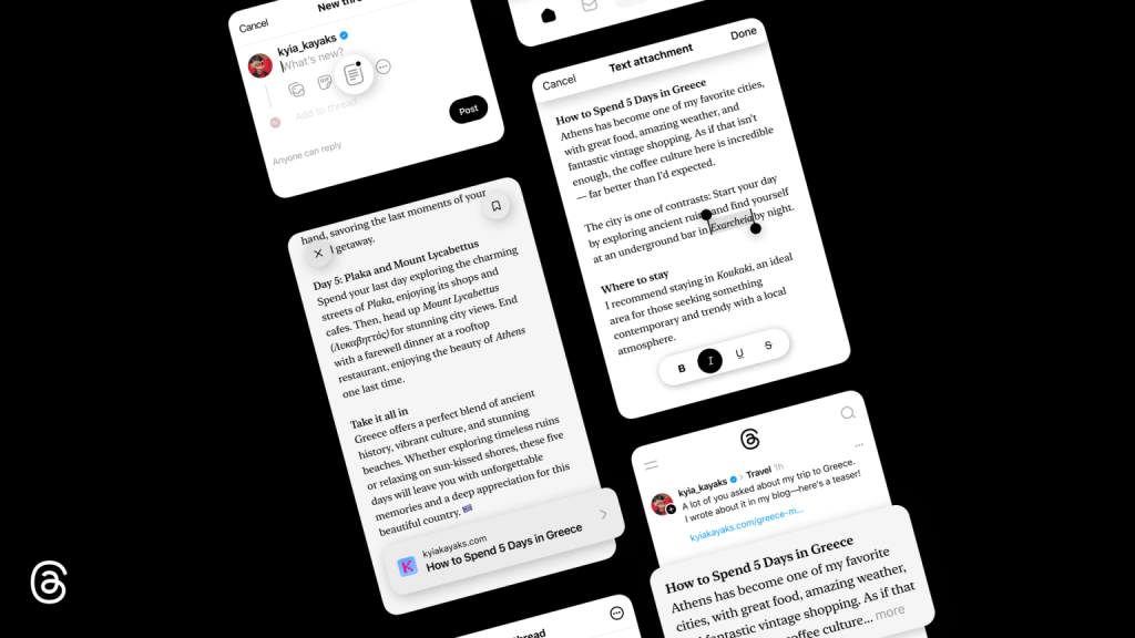 Attach Text to Your Threads Posts and Share Longer&nbsp;Perspectives